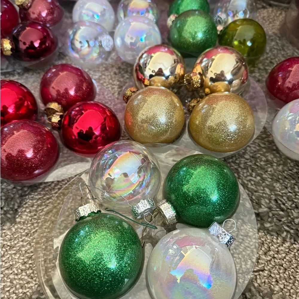 Retired Pier 1 Glass Ornaments Bulk Lot 75pc + Mega Bundle SKU 2202442.